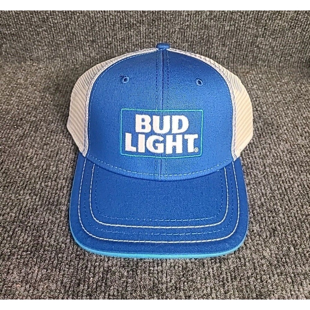 Bud Light Snap Back PUGS Trucker Hat Cap H3
